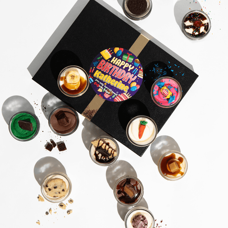 The Birthday Jarcake Dozen: Personalized Nut-Free Celebration Pack