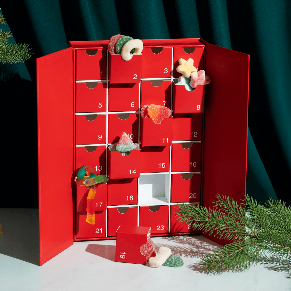 Boom Candy Advent Calendar: 24-Day Nut-Free Holiday Countdown