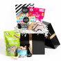 Luxury nut-free cookie and candy gift box in a black signature box for same-day delivery in Toronto and the GTA.
