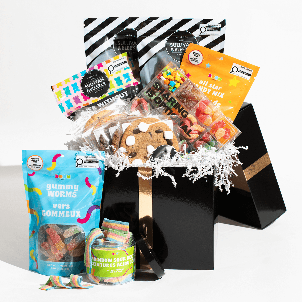 Cookie & Candy Gift Box: Nut-Free Assortment