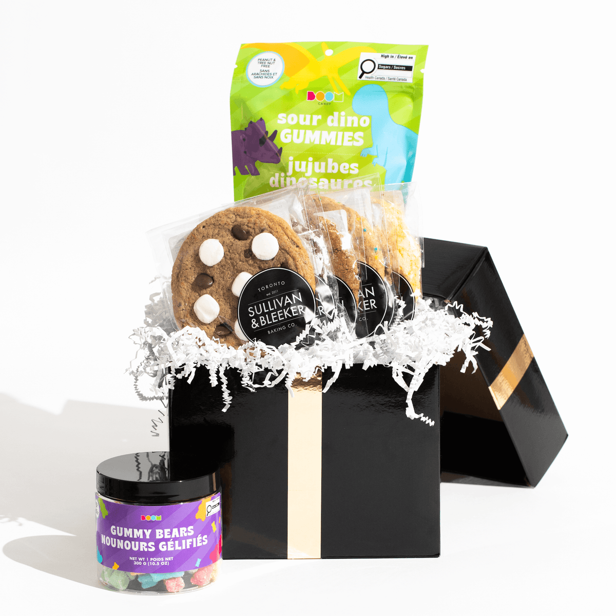 Cookie & Candy Gift Box: Nut-Free Assortment