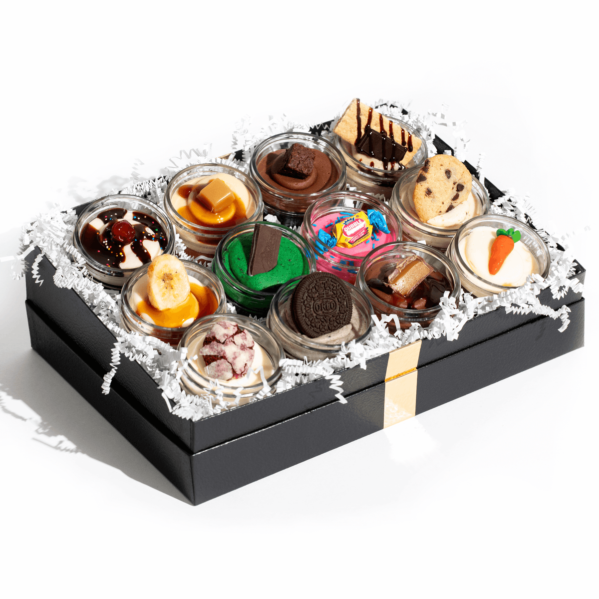 The Dirty Dozen of Jars: 12 Nut-Free Assorted Jarcakes