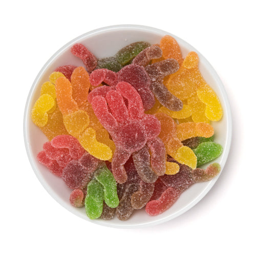 Gummy Hairy Spiders