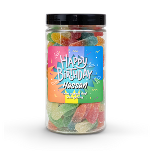 Personalized Candy Jars