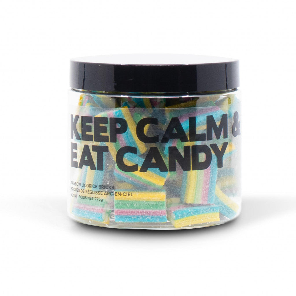 Custom Message Candy Tub: Nut-Free Recloseable Gift