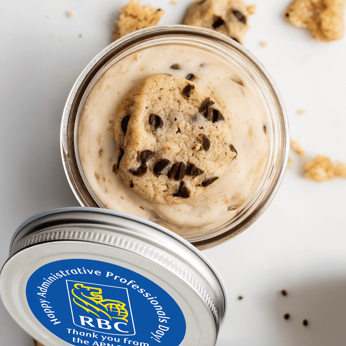 Personalized Jarcake: Custom Logo & Branded Corporate Dessert