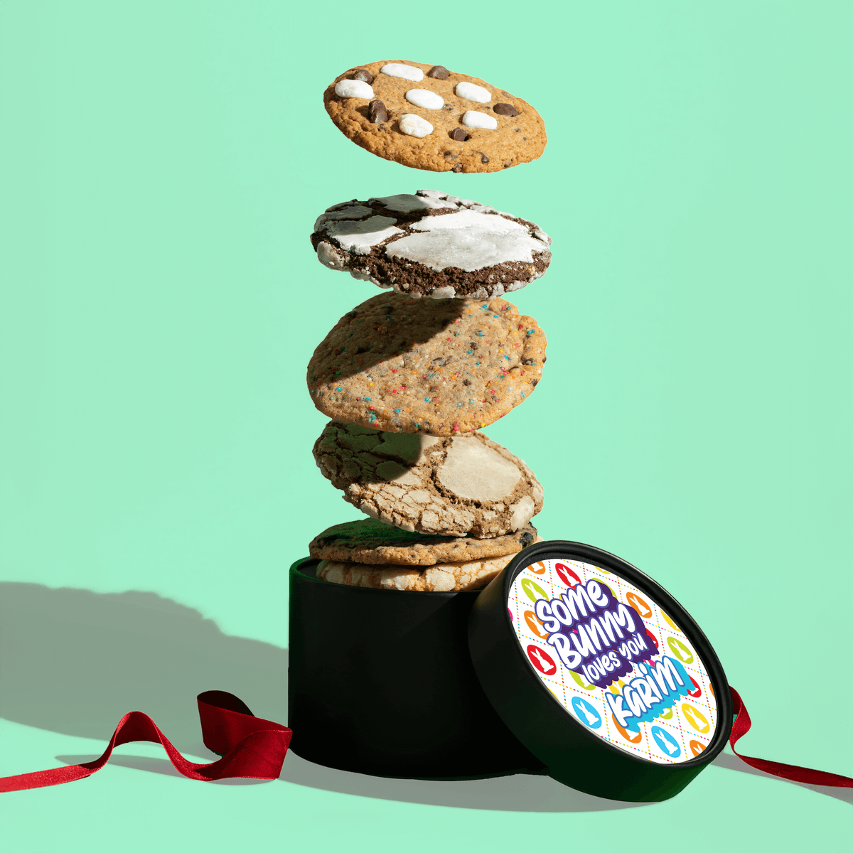 Personalized Cookie Gift Box: Nut-Free Gift Delivery