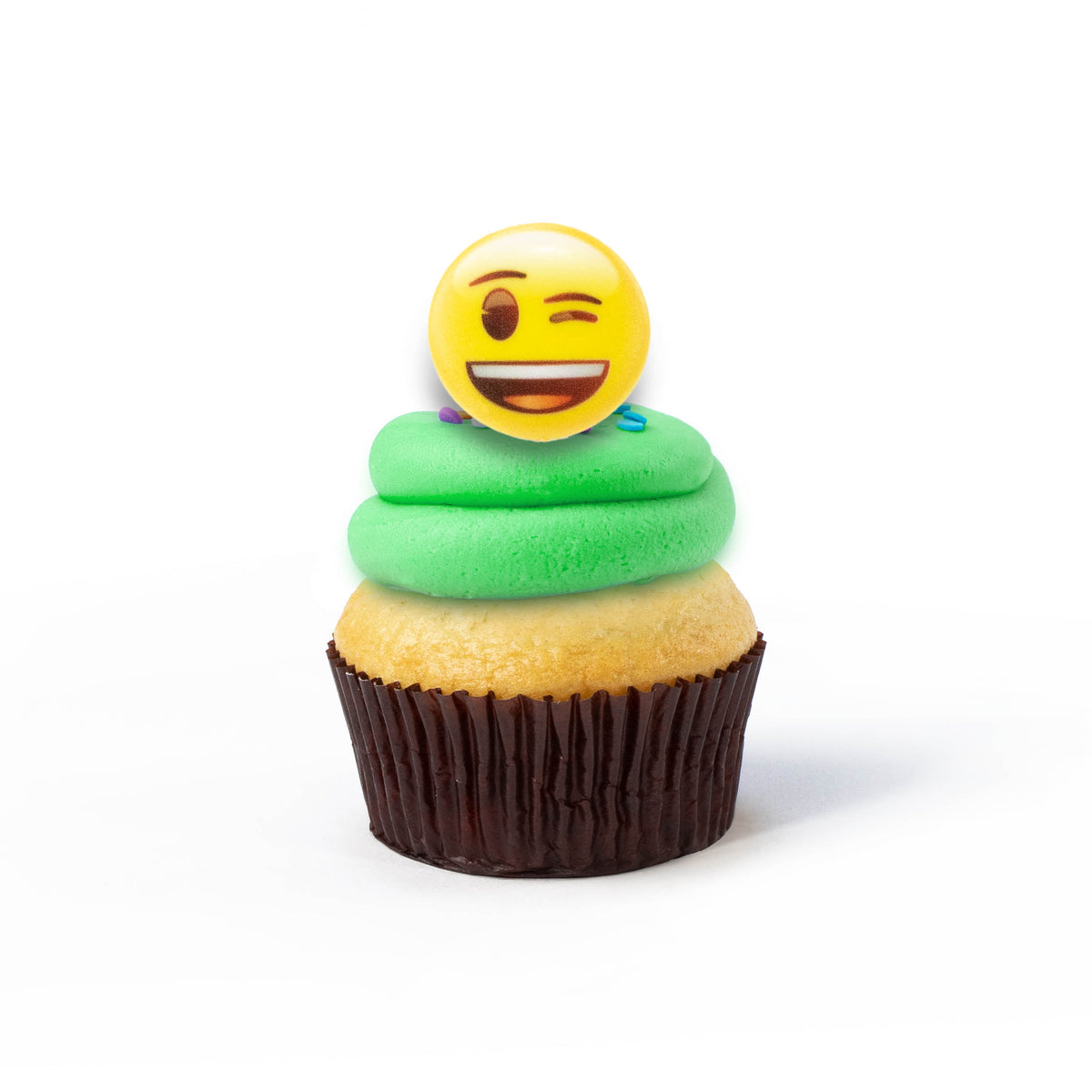 Emoji Cupcake (Single): Nut-Free Treat