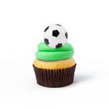 Sports Cupcake (Single): Custom Nut-Free Treat