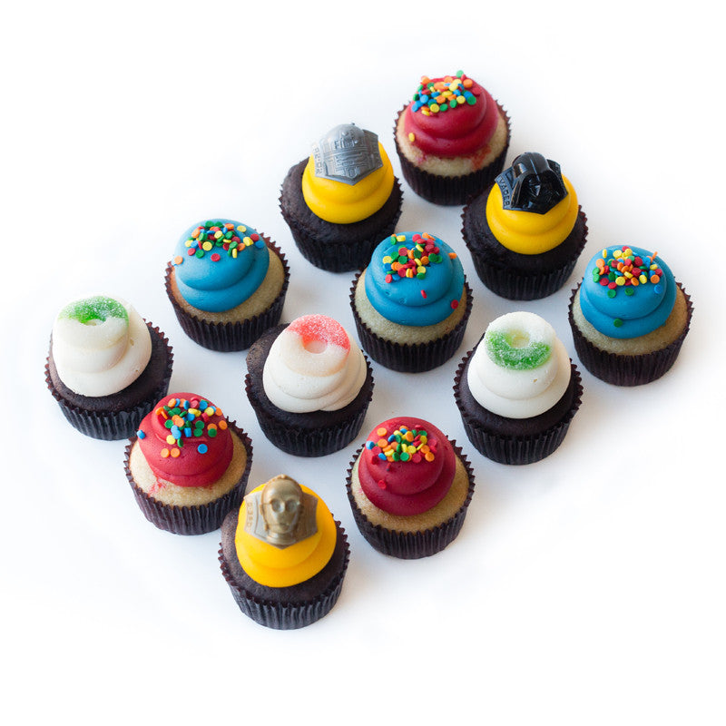 Star Wars Dozen: Official Licensed Nut-Free Cupcakes