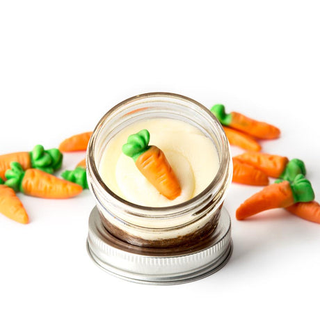 Carrot Cake Jarcake: Ready-to-Eat Nut-Free Cupcake