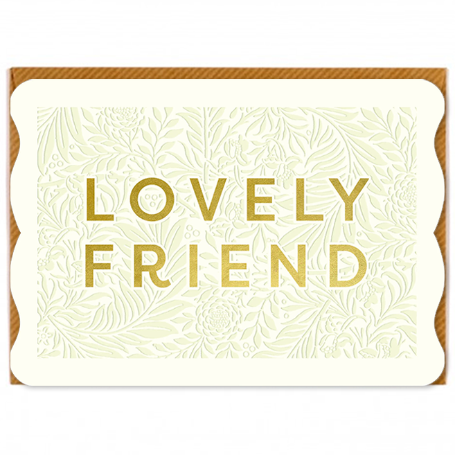 Lovely Friend Card