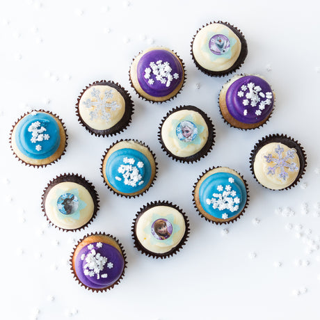 Frozen Dozen: Official Licensed Nut-Free Cupcakes