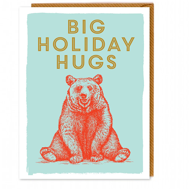Big Holiday Hugs Card