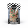 Six-pack of soft-baked Christmas nut-free chocolate chip cookies in a resealable zip-top bag for holiday gifts in Toronto.