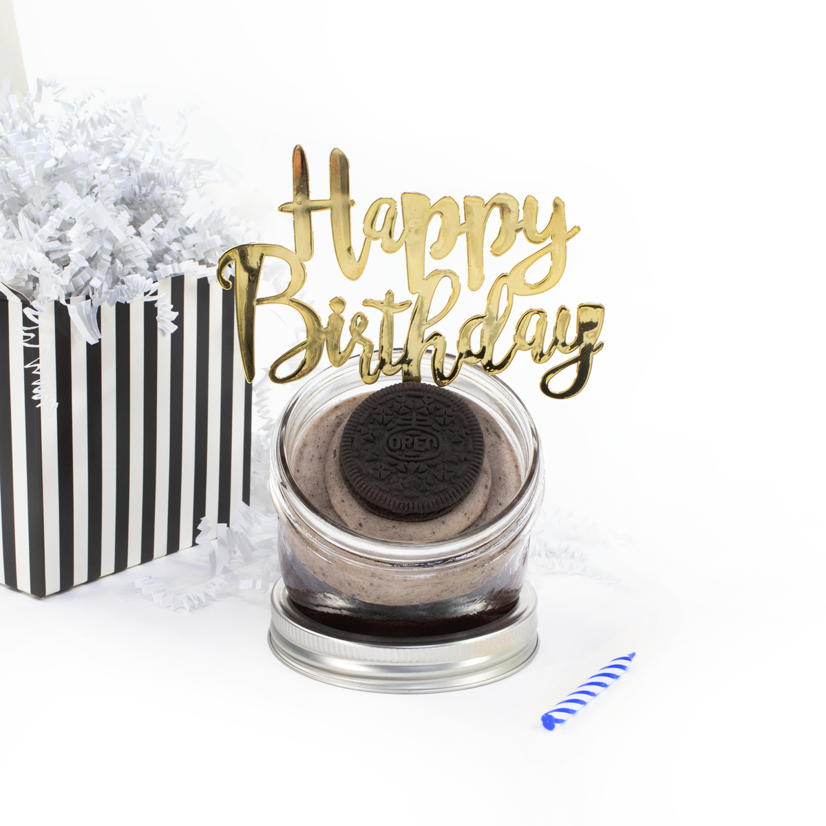 Happy Birthday Jarcake Gift Box